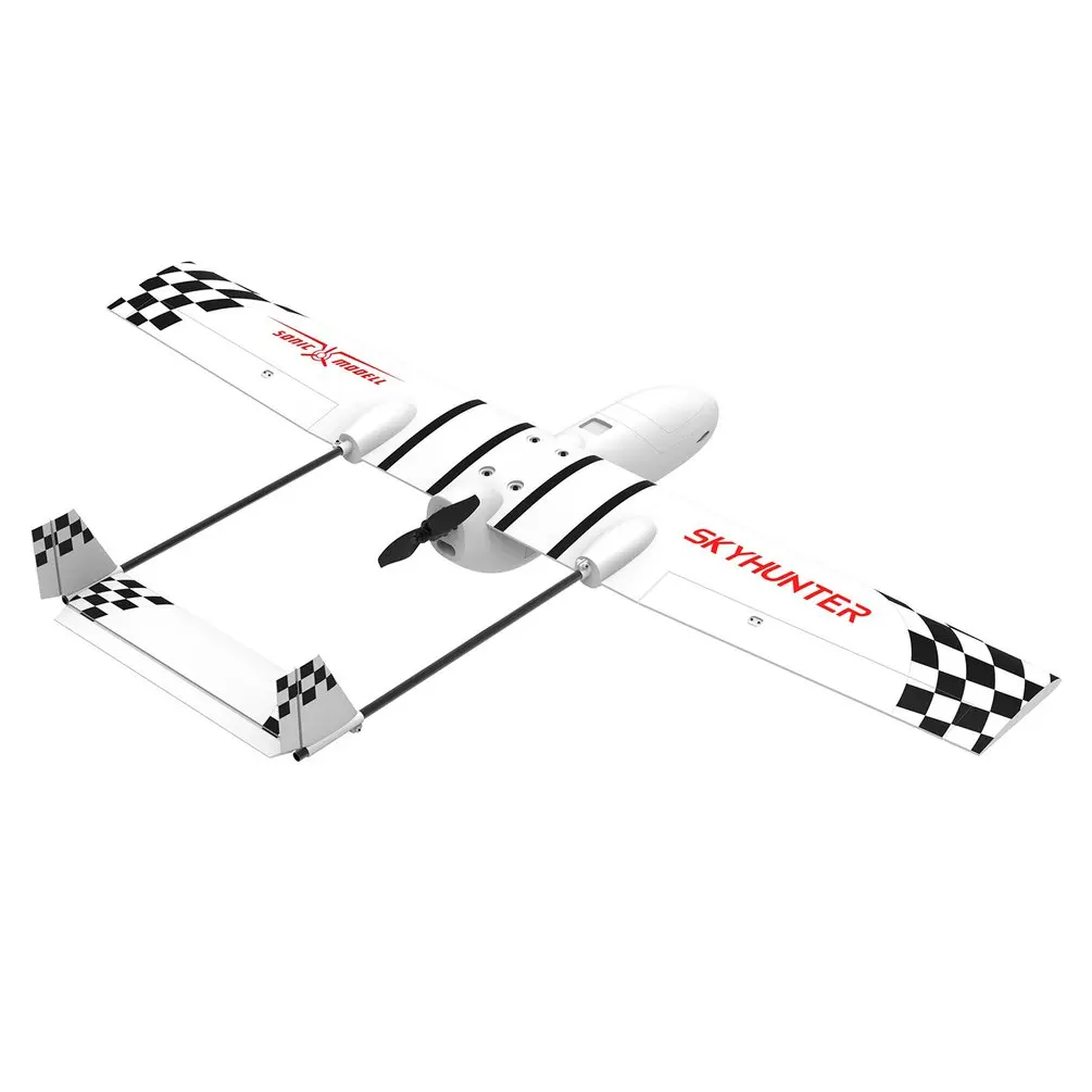 

Skyhunter 1800mm Lightweight Wingspan EPO Long Range FPV UAV Platform RC Racing Drone Quadcopter Airplane Kit RC Model Drone Toy