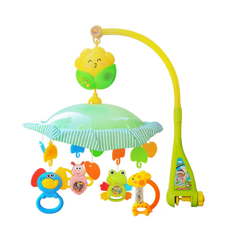 Baby Toy Baby Rattle Mobility In The Crib Projecting Spin Mobile Musical On The Bed Bell With
