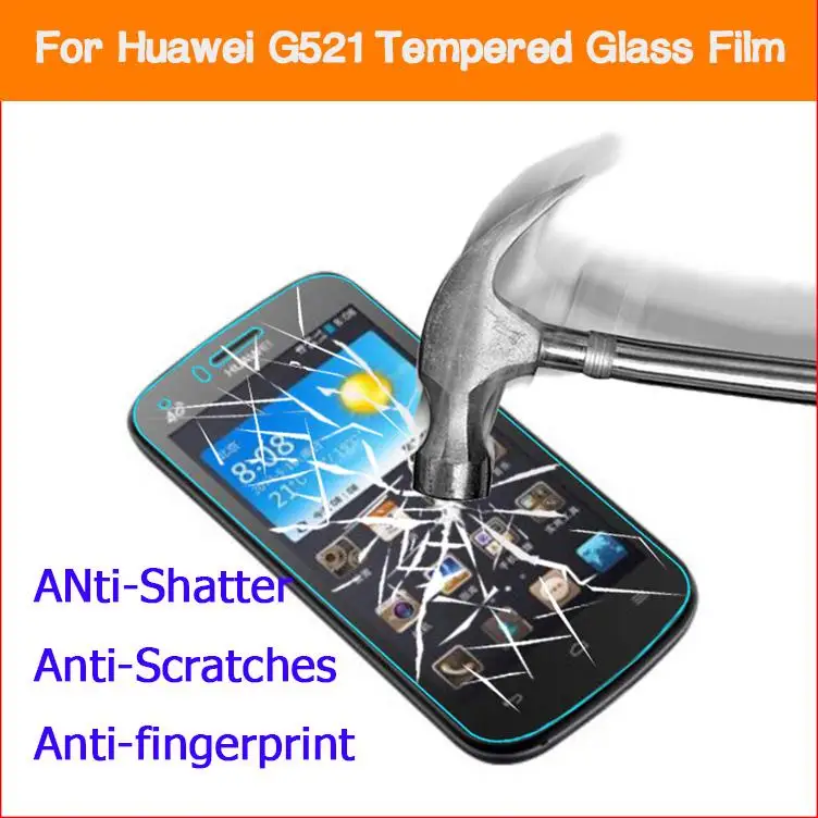 2017 новые лучшие противоударные пленки из закаленного стекла для Huawei G521 G610 G616 G620