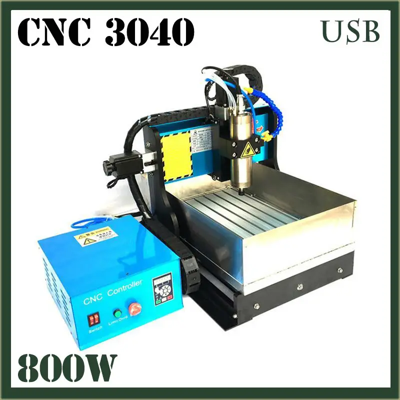 

JFT High Quality Wood Bead Making Machine with Water Tank 800W CNC Engraving Machine 3 Axis with USB 2.0 Port 3040