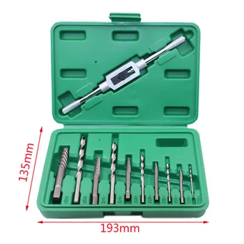 

13pcs/set Metal Drilling Top Quality Screw Extractor Broken Bolt Remover Drill Bits Set With Holder Screw Bolts Drill Bits