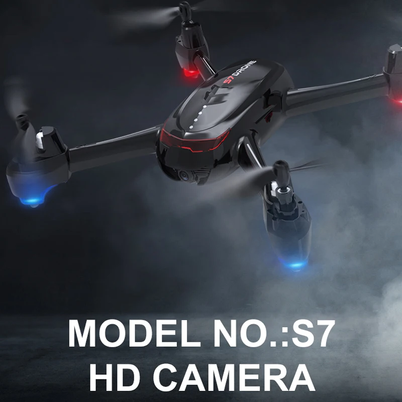 

S7 Drone with WIFI optical flow camera drone remote control Headless mold quadcopter with camera Unique Design dron toys