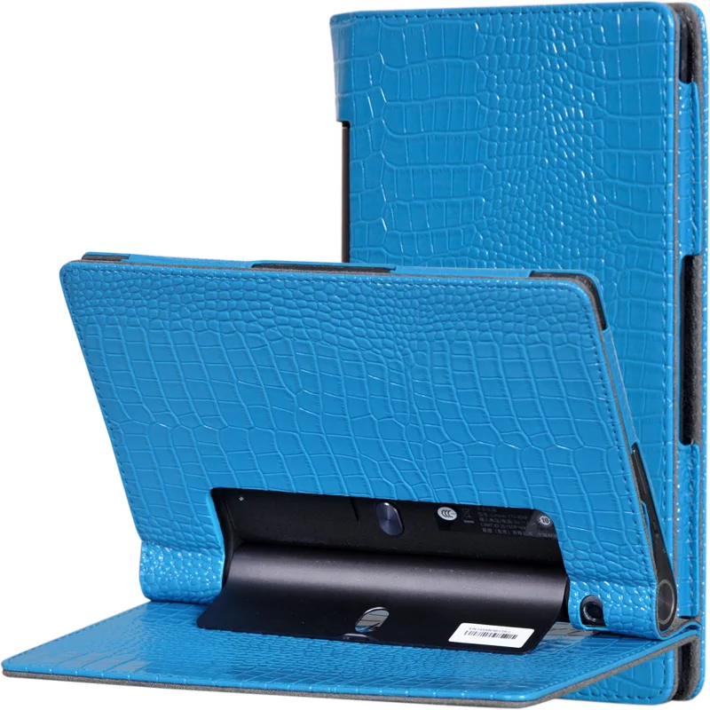 Роскошный откидной Чехол из искусственной кожи под крокодила для Lenovo Yoga Tab 3 8 &quot