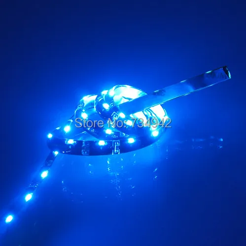 

One Meter SMD335-300 Side View Flexible LED Strips 60 LEDs Per Meter, Red/Green/Blue/Yellow/White, White Background