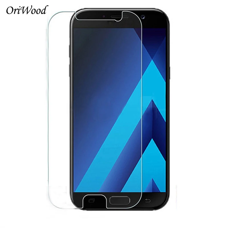

OriWood No Fingerprints For Samsung Galaxy A8 A5 A7 2016 2017 Note 5 Matte Frosted Tempered Glass Screen Protector For A520