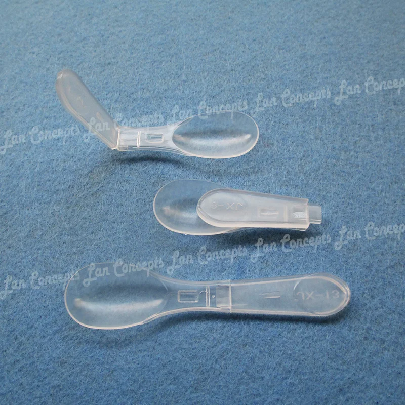 2g HDPE spoon plastic measuring scoop 4
