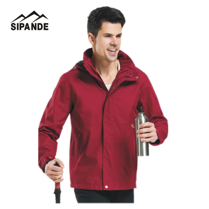 Whole Spring Autumn Men's windproof Hiking Jackets Outerwear Sport
