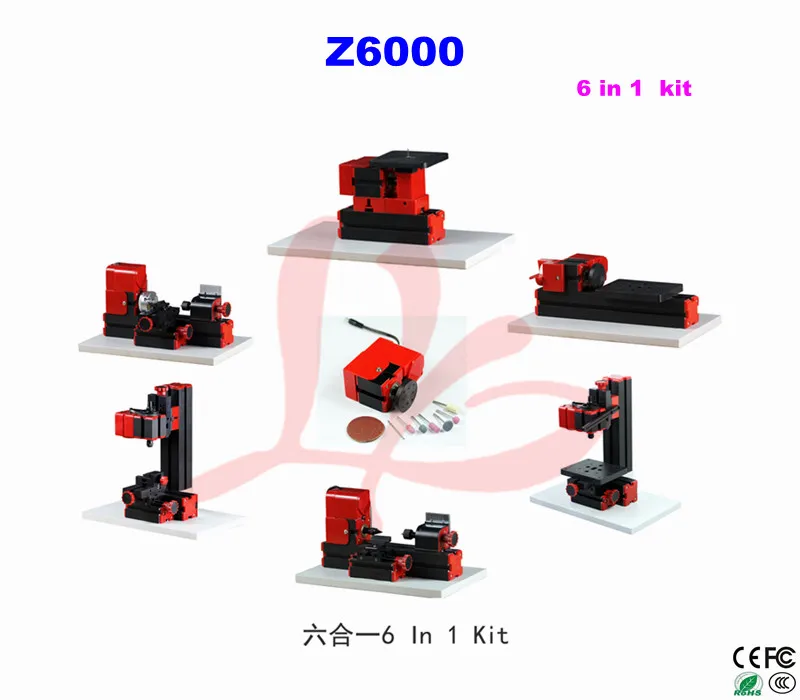 

6 in 1 MINI cnc lathe machine for Teaching of School & DIY