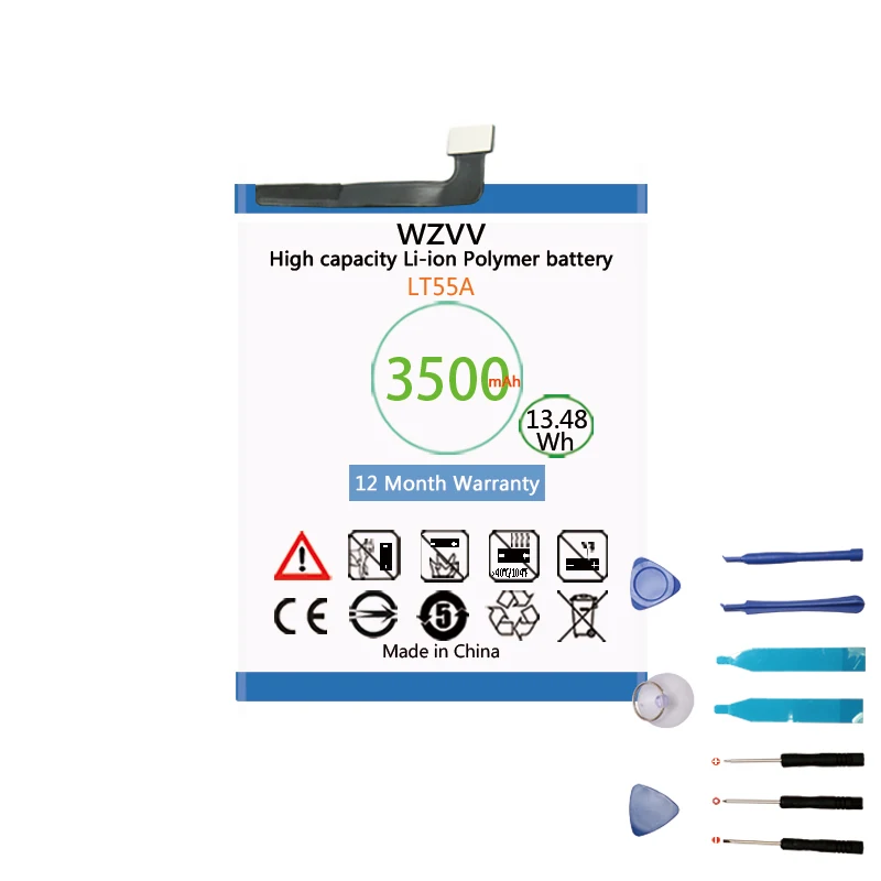 

wzvv 3500mAh LT55A Battery for Letv Le 1 pro X800 Le one pro X800 Li-ion Polymer Batteries