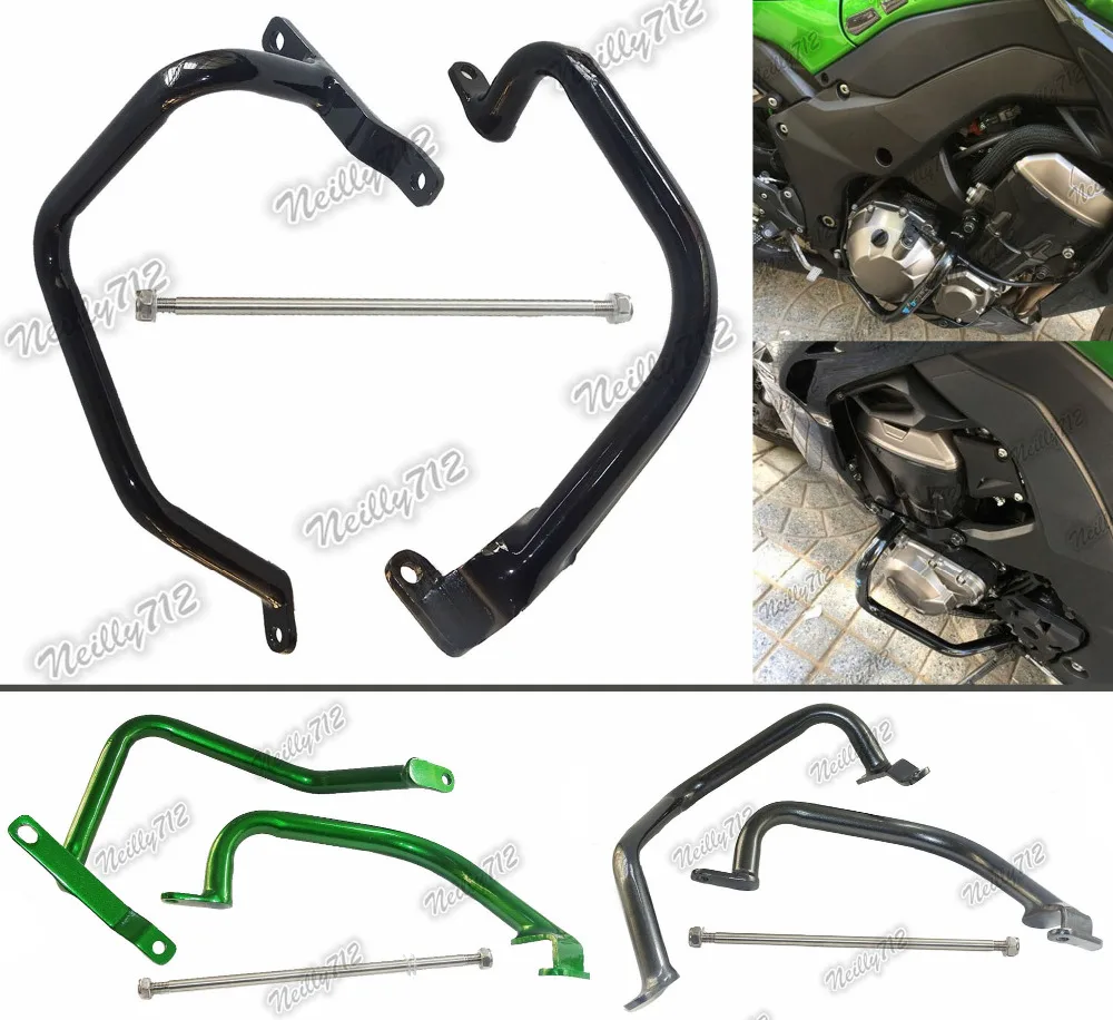 Стальной защитный бампер для двигателя waase KAWASAKI Z1000 ZRT00D ZRT00F 2010 2011 2012 2013 2014 2015 2016|crash