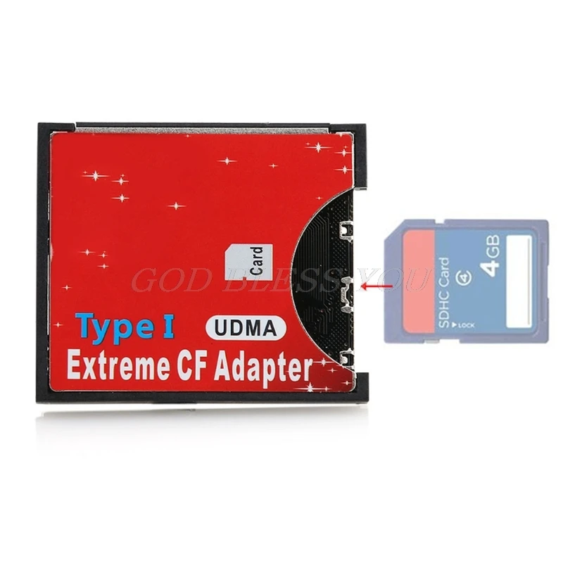 Скорость SDXC SDHC SD для компактная карта памяти CF устройство чтения карт памяти Тип адаптера I High