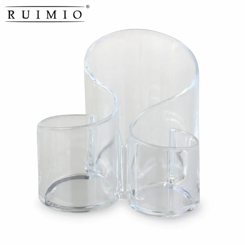 

Large Wavy Acrylic Makeup Brush Organiser Cosmetic Holder
