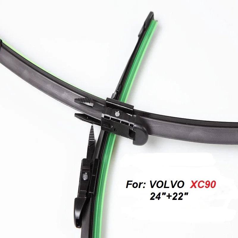 1 пара(2"+ 22") Высокое качество Bexceed лобовое стекло автомобиля лента для чистки лезвия для VOLVO XC90