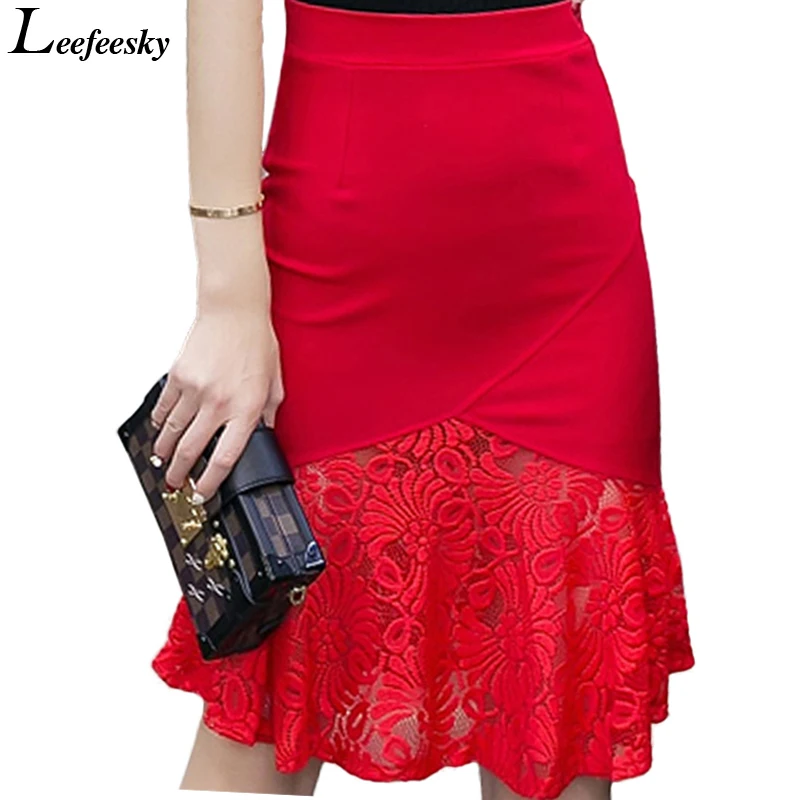 Buy High Waist Women Skirt New 2016 Trumpet Fashion