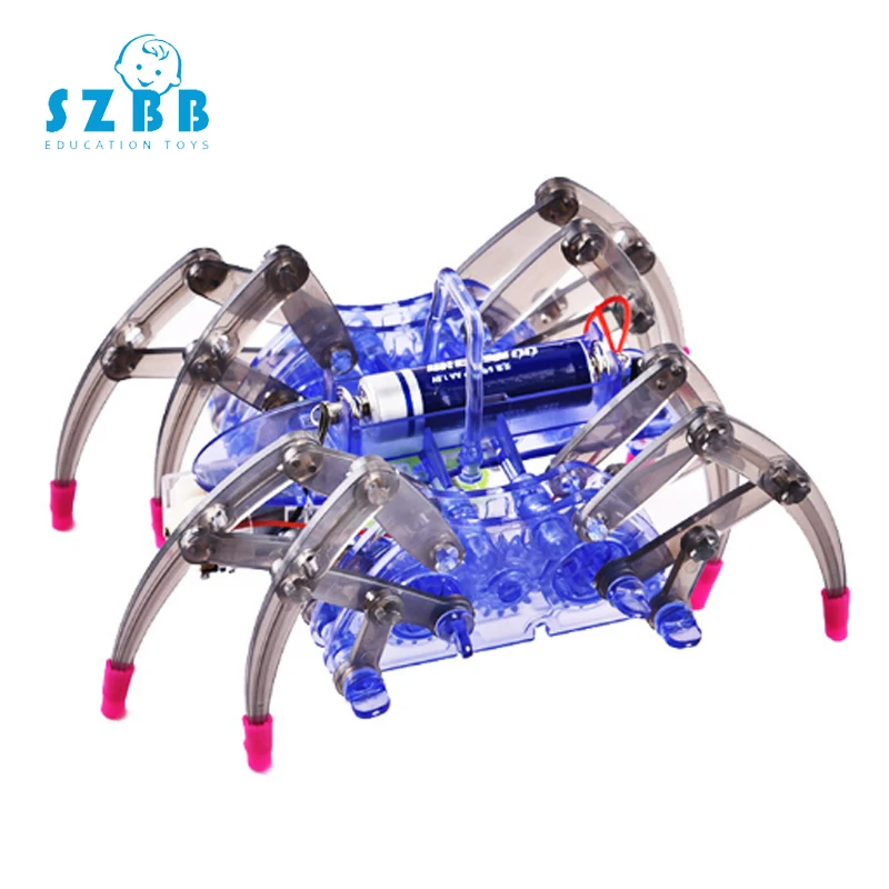 

SZ STEAM DIY kids Science Experiment Electric Science Model Kits physics technology toys Spider Robot STEM Educational toys