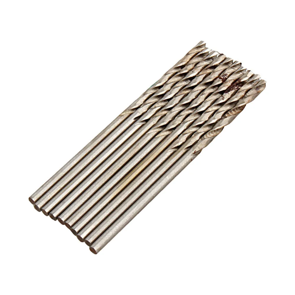 

10PCS Sharpening Drill Bits Micro HSS Twist Drilling Bit Straight Shank Electrical Drill Bits For Metal Mini Drill Tool 1.5mm