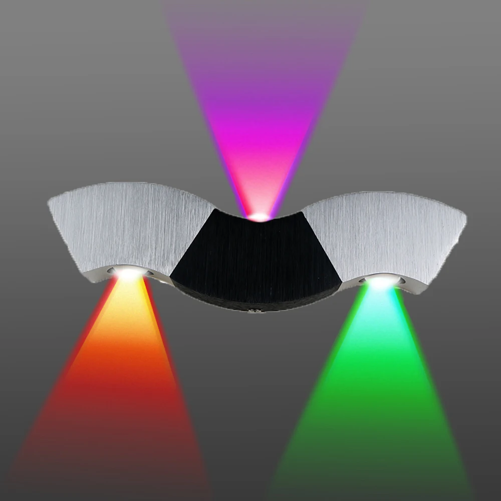 Luminária de Parede Led de Alumínio 9w para Hall Quarto Corredor Banheiro 110v 220v jq 3w 2 Luminárias de parede