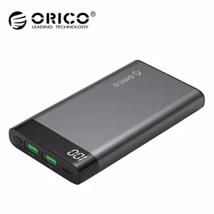 ORICO 10000 мАч портативный запасные аккумуляторы для телефонов 5V2. 1A выход зарядка через usb адаптер samsung Xiaomi huawei мобильного телефона - изображение