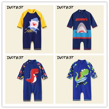 

Dvotinst Baby Boys Clothes Animals Swimwear Swimsuit Children Infant Toddler Spa Bathing Beach Summer Swim Suit Clothing Costume