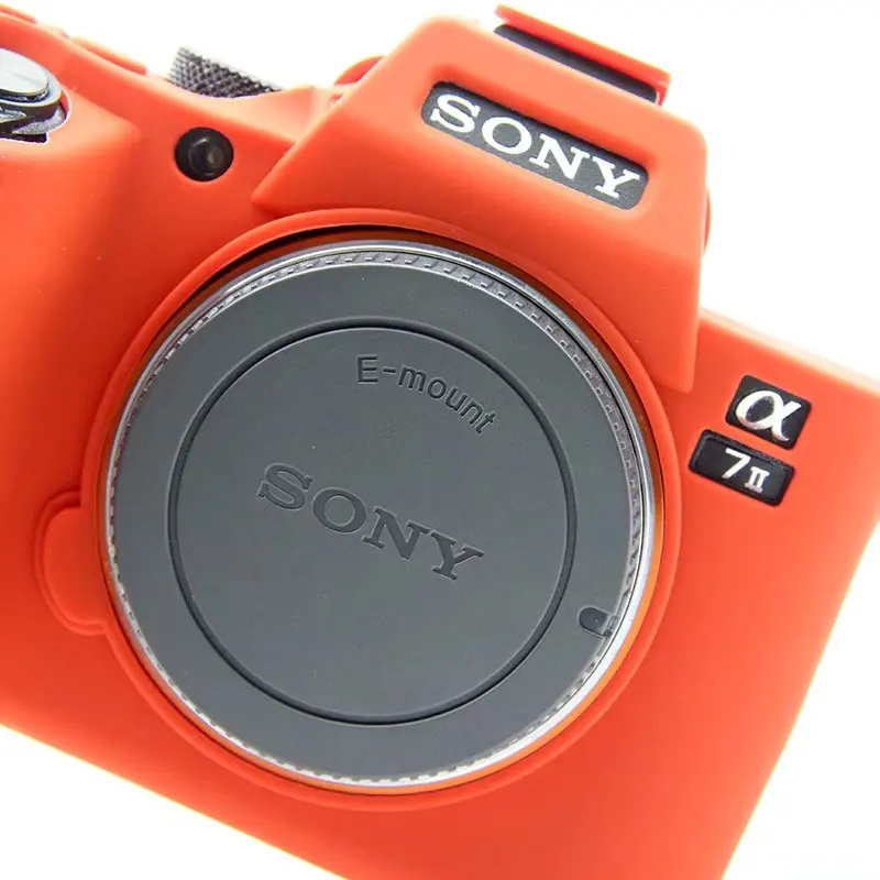 Силиконовая Резина Камера тела защитный чехол сумка чехол для Sony A7 II A7II ILCE-7M2 A7R Mark 2 A7MII/A7RII/A7SII Камера