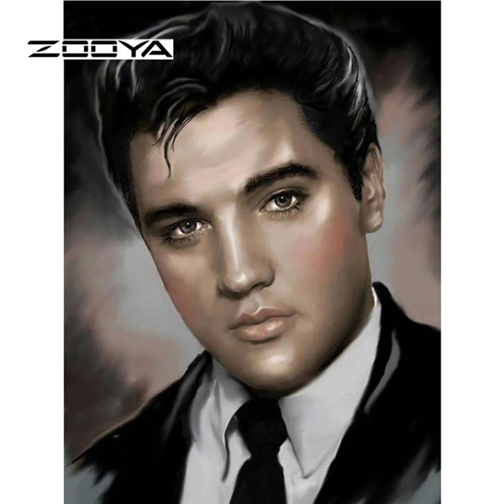 ZOOYA алмазная живопись Elvis Presley со звездами вышивка распродажа рукоделие 3D полный