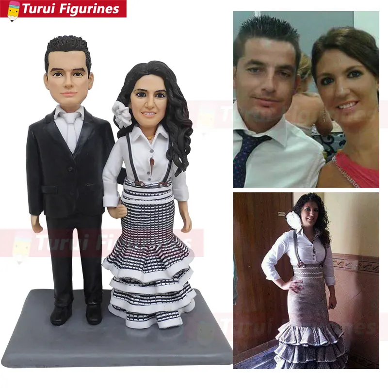 custom bobblehead for couple men and women's bobble head customized figurines anime figurines home interior home decor statuette