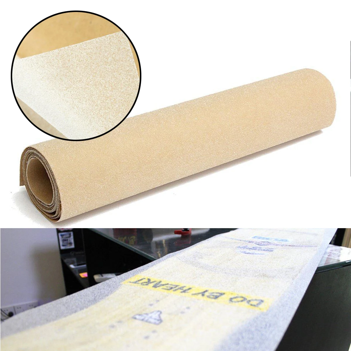 125*25 سنتيمتر mayitr pvc واضح longboard سكيت سكوتر قبضة الشريط سكيت الرمل ورقة الصنفرة ملصق التزلج سميكة الشريط