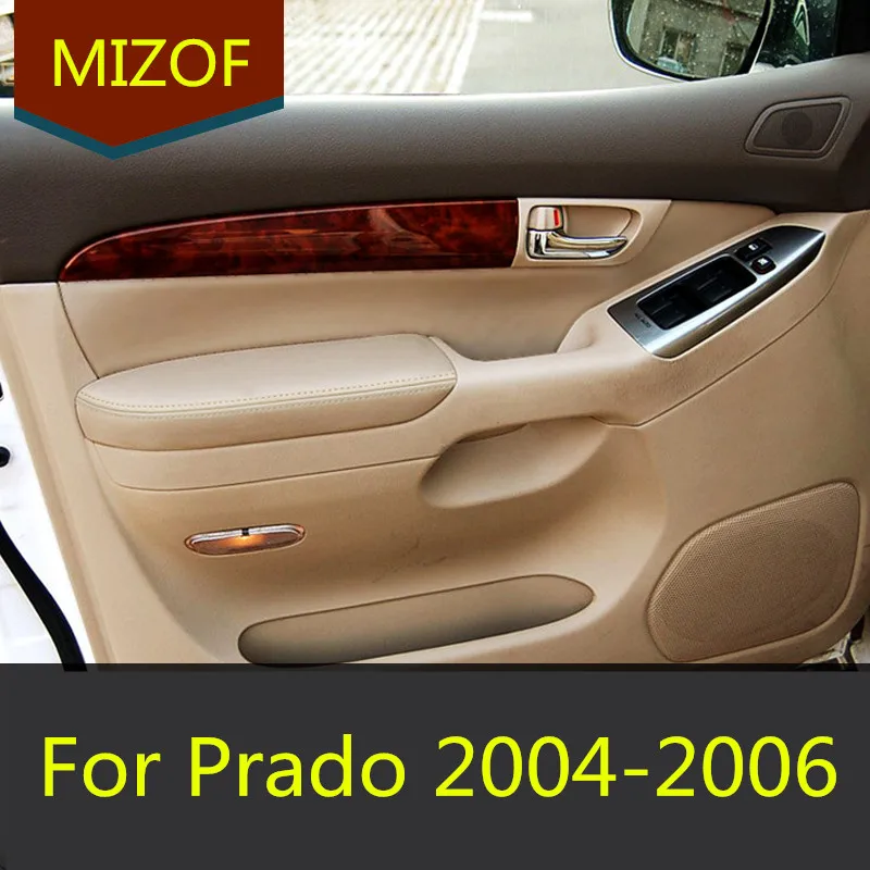 Авто Modificatin аксессуар внутренняя панель двери + подлокотника для Toyota Prado 2004 05 2006