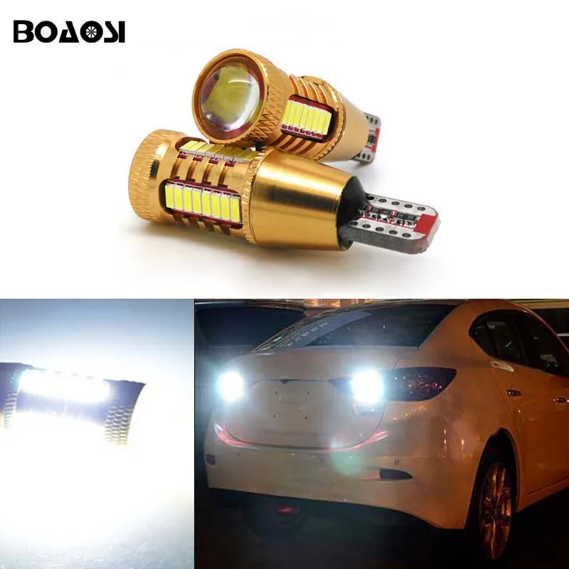 

BOAOSI 2x T15 W16W LED Car Rear Reversing Tail Light lamps For mazda 8 cx-3 cx3 cx-5 cx5 8 cx 5 m8 rx8 mazda m5 2008