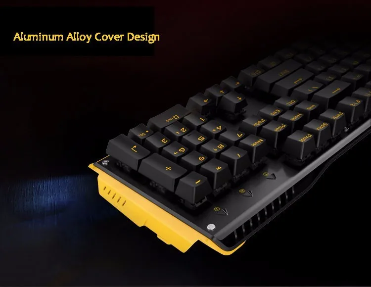 619 механическая клавиатура, 104 клавиш, синий, черный, коричневый, красный переключатель, геймерская клавиатура с подсветкой, USB Проводная клавиатура для PC Gamer, OTG FPS CS