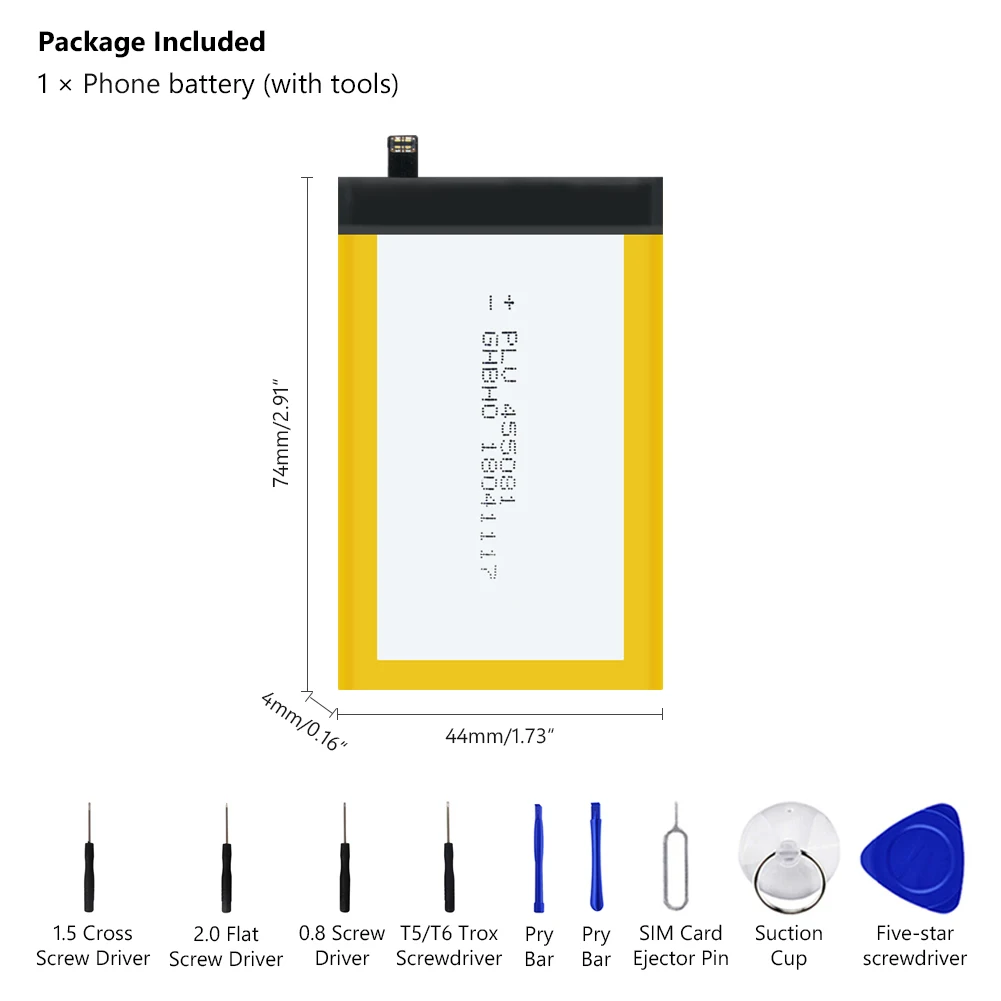 Высокое качество Замена резервного копирования 3050 мАч литий-полимерный аккумулятор мобильного телефона для Ulefone металлические батареи Бесплатные инструменты