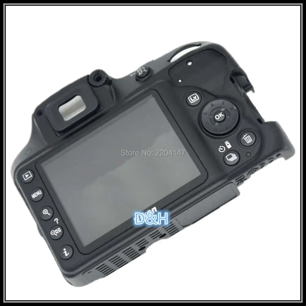 Original Rear Back Cover unit for Nikon D3300 with LCD Screen,Flex cable,Button Assembly Camera Repair Part