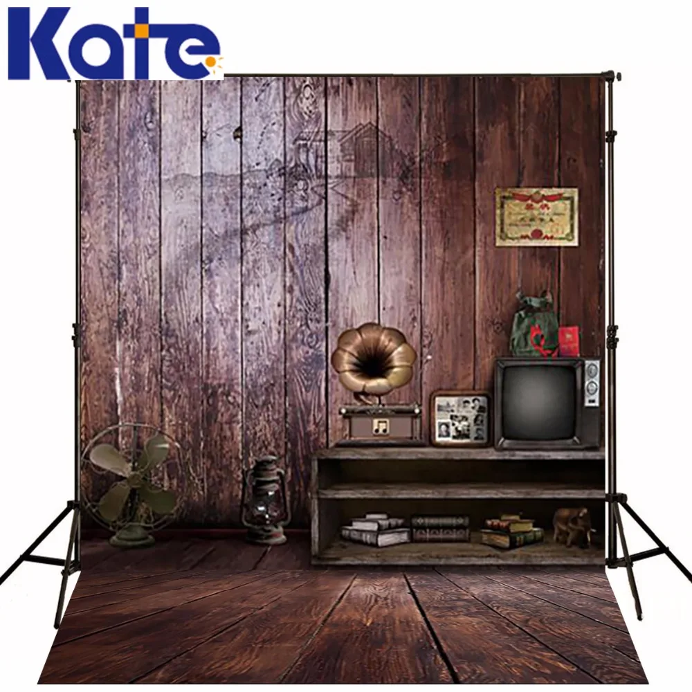 Retro Old Wood Photography Backdrops Photo Backdrops-in Background from