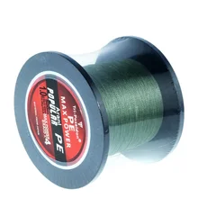 500 м 4 волны плетеная проволочная линия не ломается! Многофиламентная PE плетеная леска 500 м 4 плетения проволоки снасти для рыбалки на карпа