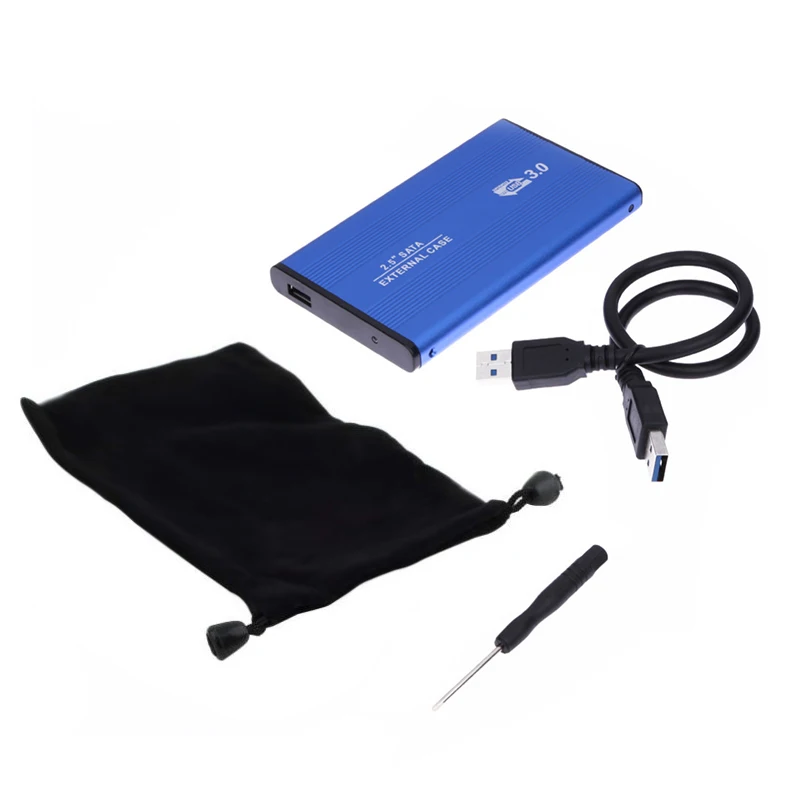 Чехол для 2 5 дюймового ноутбука SATA HDD Sata USB 3 0 SSD HD жесткий диск внешний бокс