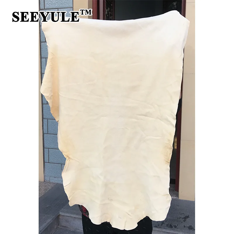 Полотенце SEEYULE из натуральной овечьей шкуры 1 шт.|deerskin towel|car dust removercleaning deerskin |