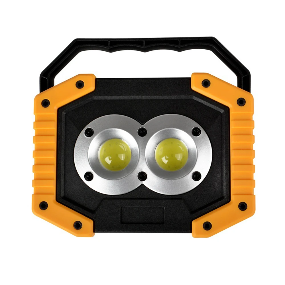 

one pair work light LED Camping Lamp USB Rechargeable LED COB Work Light Waterproof Outdoor Emergency Lamp LED COB Work light
