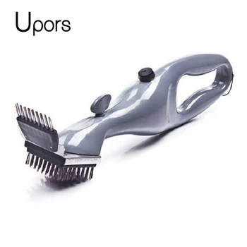 

UPORS BBQ Vapor Cleaner Outdoor Tools BBQ Brush Brush Multifunctional Grill Cleaning Brush with Stainless Steel Bristles
