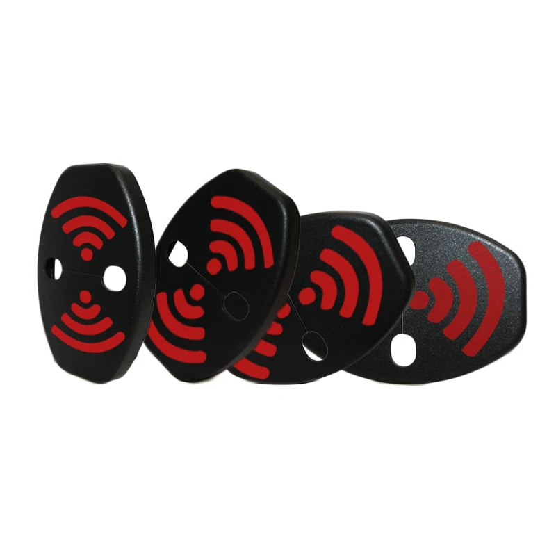 DIY крышка дверного замка автомобиля WI FI Стикеры для Volkswagen VW Golf Jetta Tiguan Polo 6 Passat B4 B6