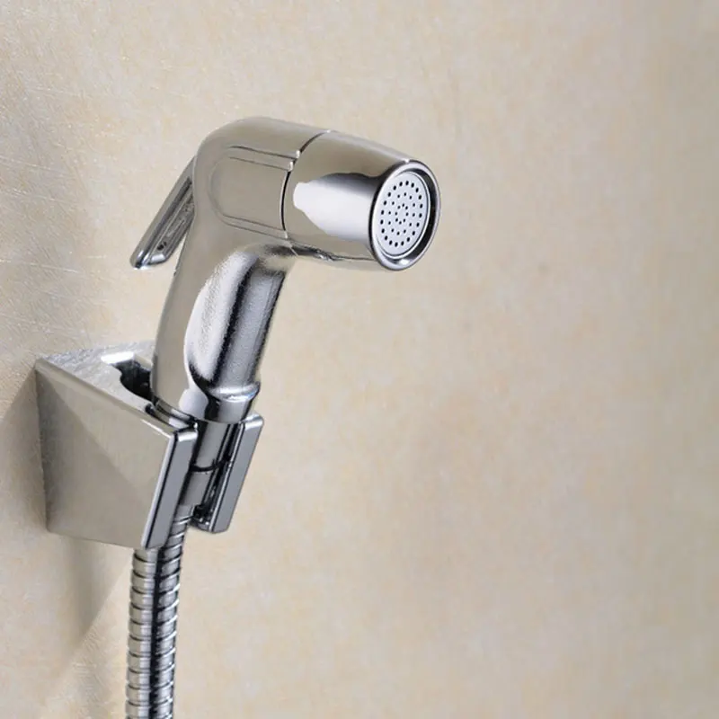 Туалет Ванная комната ABS ручной пеленки опрыскиватель душ набор биде душ спрей комплект шланг+ настенный кронштейн, биде спрей для туалета