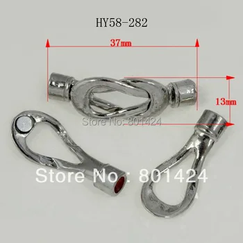 

5set 58-282 brass leather clasp hooks for bracelet