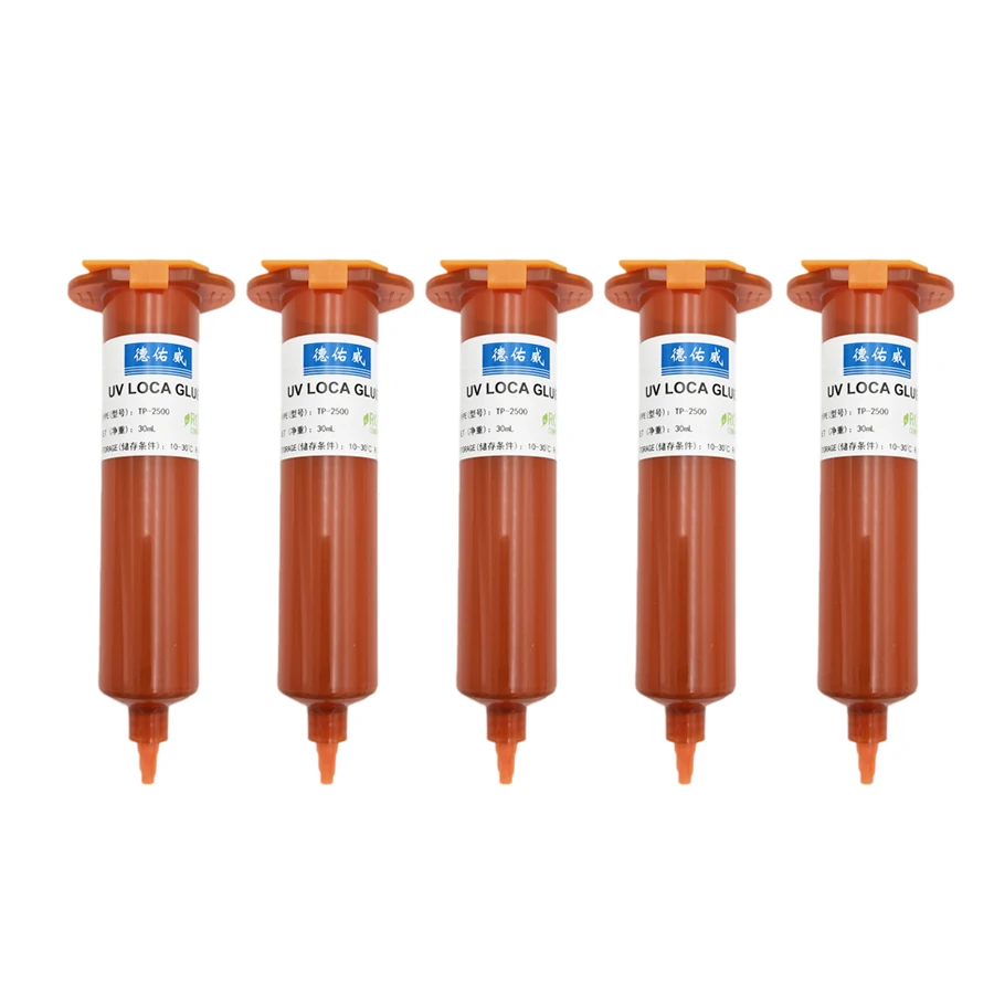 

5pcs/lot 30ml TP-2500 UV glue liquid optical clear adhesive tp 2500 uv glue tp2500 for touch screen for samsung galaxy iPhone