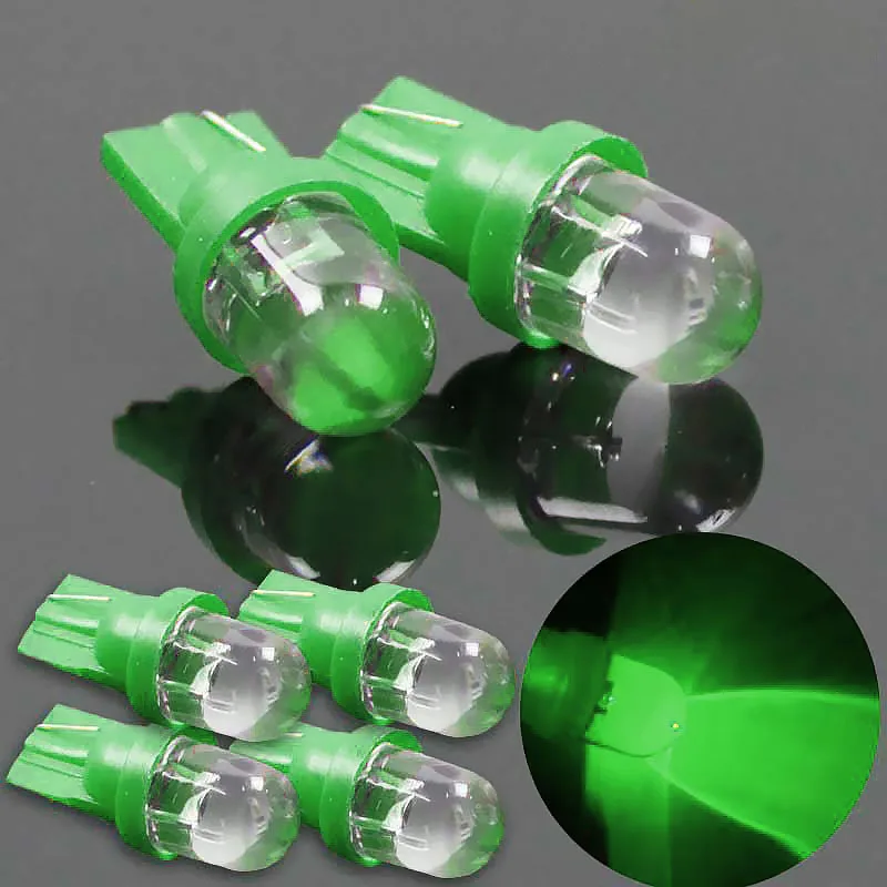 

T10 194 168 1 LED Convex LED Wedge LED Light Bulbs for Car Dashboard #QH078