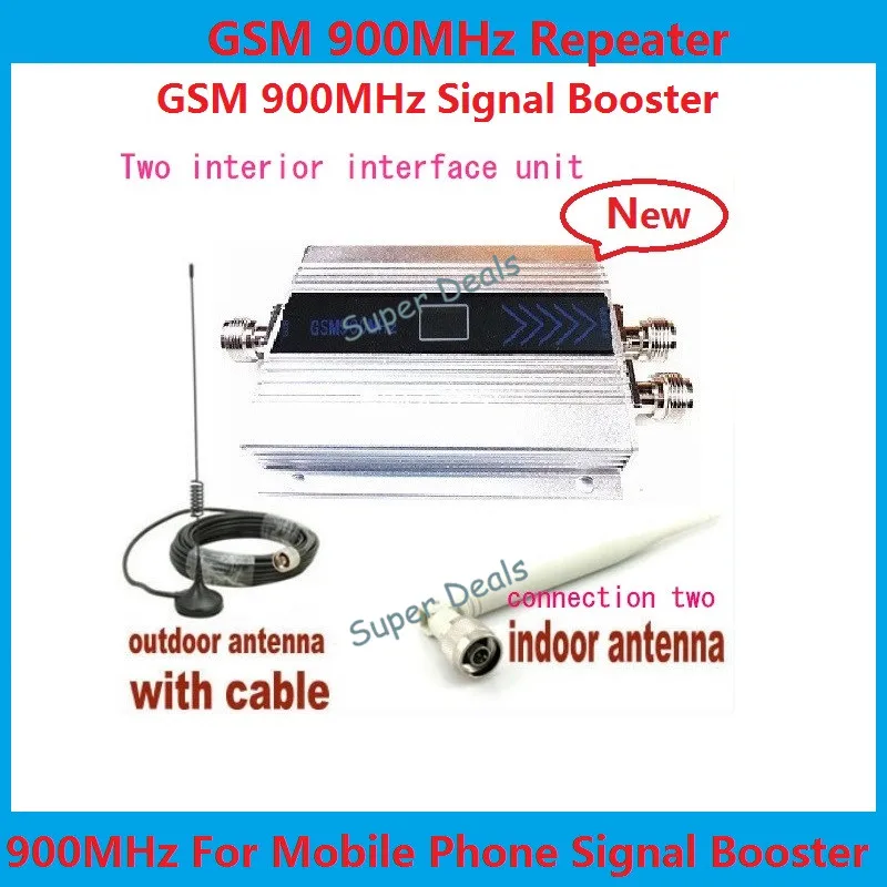 

led Screen display GSM 900 enhanced version repeater celular CELL MOBILE PHONE Signal Repeater booster,GSM amplifier,500 sq.m.