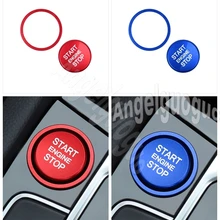 START Engine Button Replace Cover STOP Key Accessories Switch Decoration Universal For Volkswagen Golf 7 Tiguan CC Passat