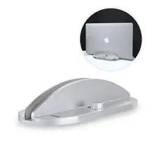 Обновленная вертикальная подставка для ноутбука Регулируемый настольный компактный алюминиевый держатель для ноутбука легко отрегулировать дизайн для MacBook Pro/Air