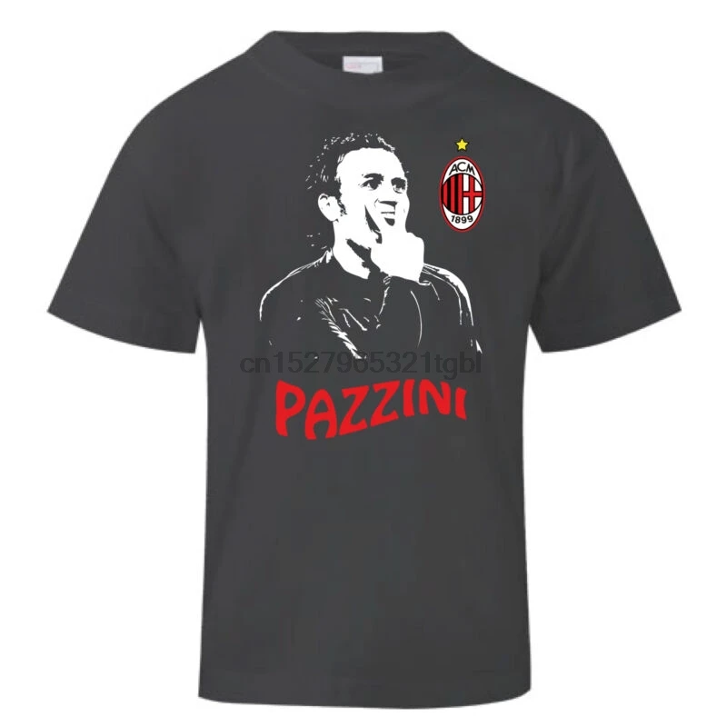 

T-shirt PAZZINI PAZZO MILAN GIANPAOLO Bambino Bambina maglietta maglia CALCIO