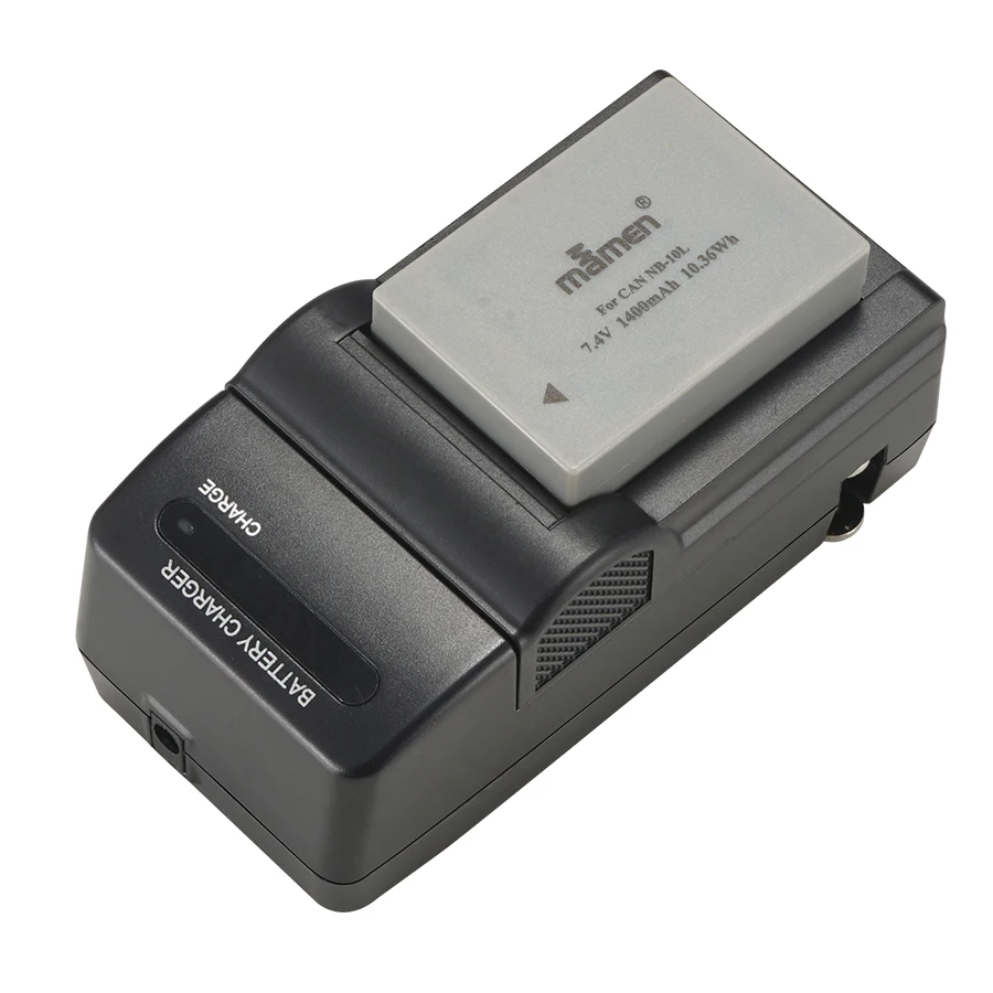 Mamen 2шт NB-10L NB10L NB 10L Батарея цифровой камеры+ одно зарядное устройство DC порт для Canon G1X G15 G16 SX40HS SX50HS SX60HS SX40