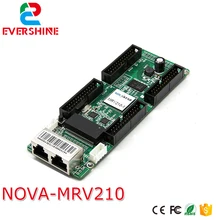 4 шт./лот Novastar MRV210-1 светодиодный принимающая карта RGB светодиодный дисплей синхронный принимающая карта CE-EMC Стандартный MRV210