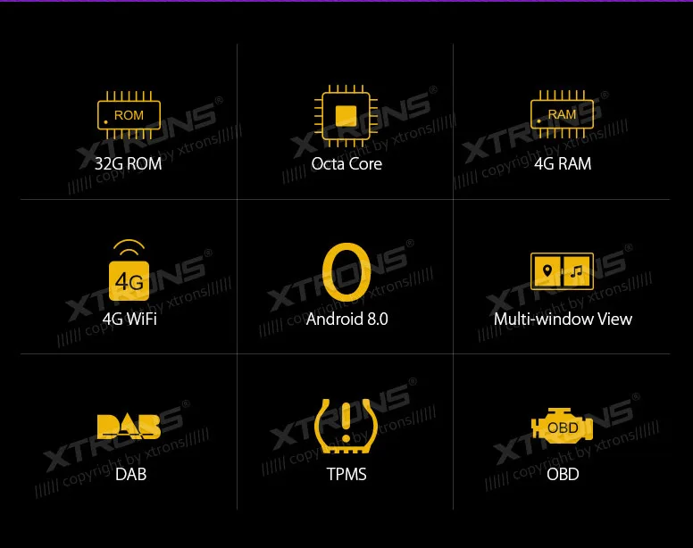 XTRONS 9 ''Android 8,0 Octa Core 1 Din автомобильный DVD плеер радио gps навигации для BMW X5 E53 1999-2005 2006/E39 1995 1996 1997-2003